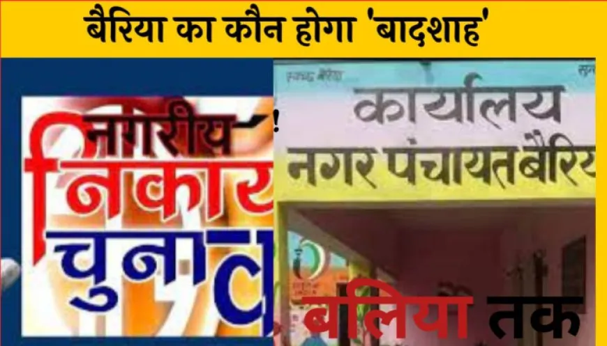 यूपी निकाय चुनाव: कौन होगा बैरिया नगर पंचायत का 'राजा', ये वोटर करेंगे फैसला?