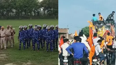 Braj Mandal Yatra 2024 Live: नूंह में ब्रजमंडल जलाभिषेक यात्रा आज, चप्पे-चप्पे पर पुलिस-कमांडो और घुड़सवार तैनात, इंटरनेट भी बंद