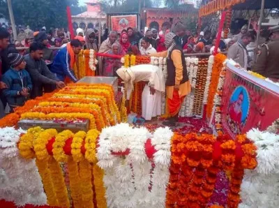 ब्रह्मलीन 'मौनी बाबा' को अंतिम विदाई, श्रद्धा के सागर ने दी श्रद्धांजलि