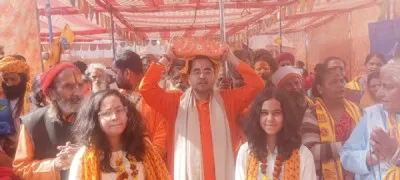 Prayagraj News: प्रयागराज में गोविंद धाम शिविर का समापन