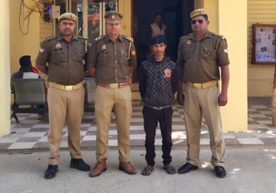 बलिया पुलिस को बड़ी सफलता, गैंगस्टर तेजू शर्मा गिरफ्तार